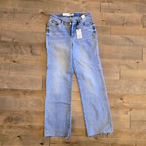 Judy Blue Light Wash Straight Leg Jeans
